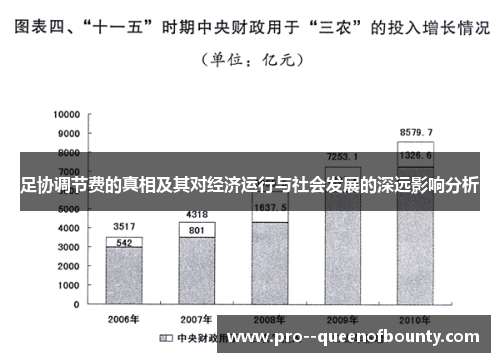 足协调节费的真相及其对经济运行与社会发展的深远影响分析